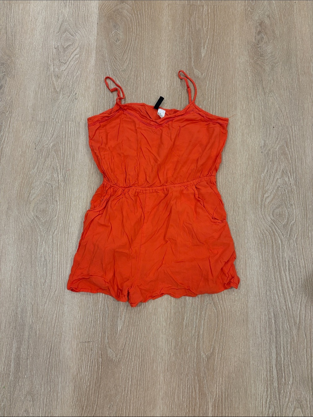 H&M Orange Romper Size 10 | Lightweight Summer One-Piece